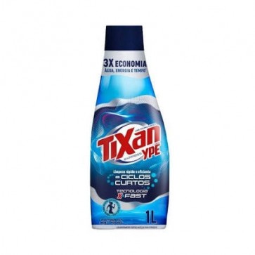 Lava Roupas Líquido Tixan Ypê Ciclos Curtos Combate Mau Odor 1L