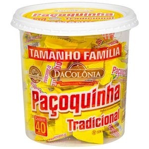   Paçoca Tradicional DaColônia 560g Tamanho Família  