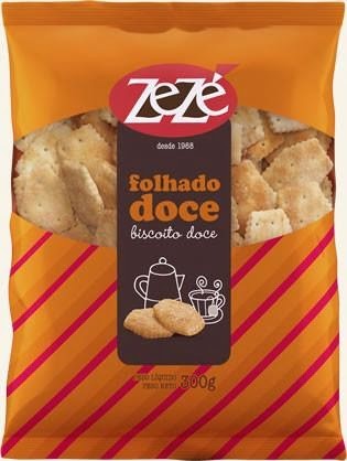 Biscoito Folhado Doce Zezé 300g
