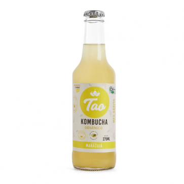 Kombucha TAO chá maracujá orgânica 275ml 