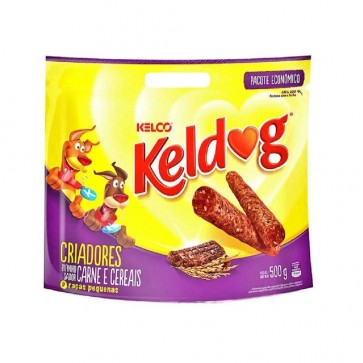Bifinhos Keldog Mini Criador Sabor Carne e Cereais 500g