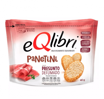 Salgadinho Panetini Presunto Defumado eQlibri 40g