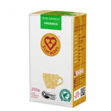 Café 3 Corações Orgânico 250g