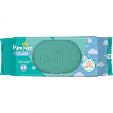 Toalhas Umedecidas Pampers Clean C/48