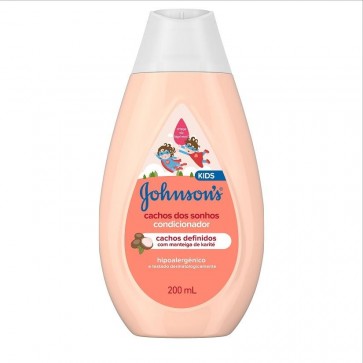 Condicionador Johnson Baby Cabelos Cacheados 200ml