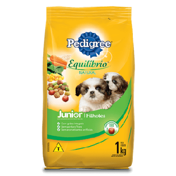 Ração Pedigree Equilíbrio Natural Para Cão Filhote 1kg