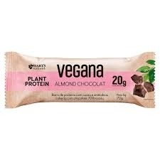Barra Proteina Vegana Almond chocolate Harts 70g