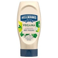Maionese Hellmanns Vegana Squeeze 335g