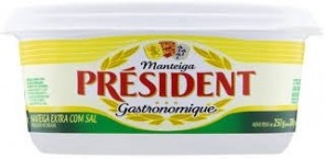 Manteiga Gastromo C/ Sal President 200g (pote)