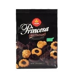 Biscoito Vieira Princesa Vegan Chocolate Negro 200g