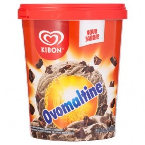 Sorvete Ovomaltine Kibon pote 800ml