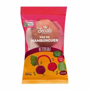 Pão de hambúrguer beterraba Secale 180g