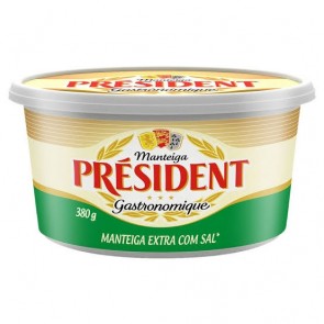 Manteiga President gastronomique c/sal 380g
