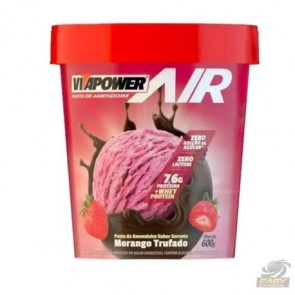 Pasta amendoim Vita power morango 600g
