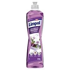 Detergente Gel Concentrado Limpol Uva & Orquídea 400g