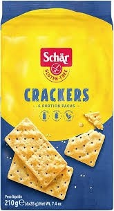 Biscoito Cracker Schar S/ Glúten e S/ Lactose 210g