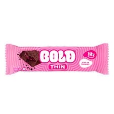 Barra Proteína Bold Thin Morango 40g