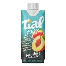 Suco Tial Pessego/ Maçã 100% Polpa e Suco - S/açucar 330ml 