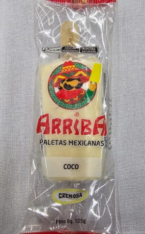Picolé Paleta Mexicana Arriba Cremosa Coco 105g