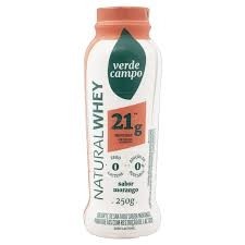 Iogurte Natural Whey Zero Lactose Morango Verde Campo ( 21g ) 250g