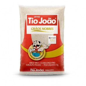 Arroz Branco T1 Tio João 2kg 