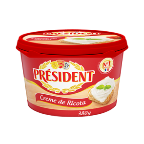 Creme de Ricota President 380g