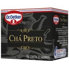 Chá Dr Oetker Preto 10 saquinhos