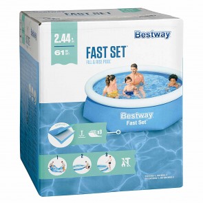 Piscina Inflável  Azul Bestway 1880L 