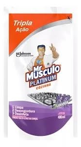 Desinfetante Mr. Músculo Platinum Lavanda 400ml