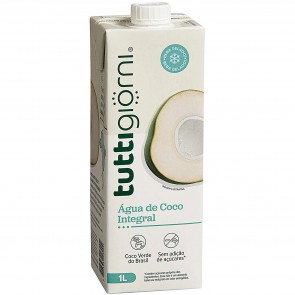 Água de Coco Integral Tuttigiorni - 1L (Caixa)