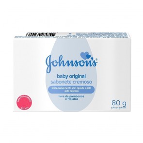 Sabonete johnsons baby original 80g