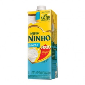 Leite Ninho Levinho Fort+ Semidesnatado 1L