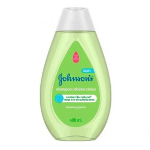 Shampoo Johnson Baby Cabelos Claros 400ml
