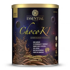 ACHOCOLATE EM PÓ CHOCOKI ESSENTIAL S/AÇUCAR 300G