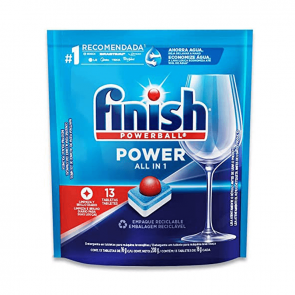 Detergente Tabletes Finish 208g c/13