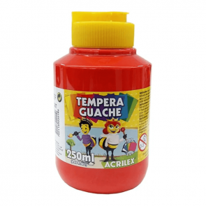 GUACHE ACRILEX VERMELHA 250ml