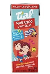 Suco Morango sem Adição de Açúcar 100% Suco Tial 200ml
