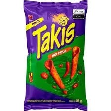 Salgadinho TAKIS Original Picante HOT CHILLI 56g