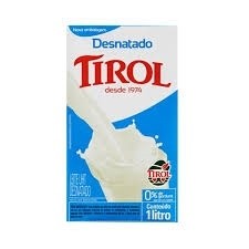 Leite UHT Desnatado TIROL 1L