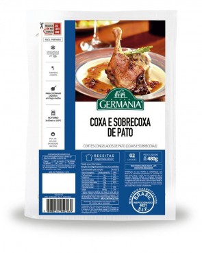 Coxa e Sobrecoxa de Pato Congelado Germania 450g 