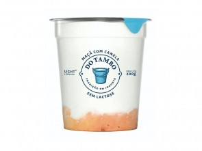 Iogurte do Tambo Maça com Canela Ligth Sem Lactose 200g 