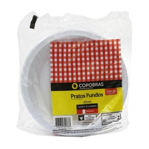 Prato Fundo Copobras BR 23cm C/10
