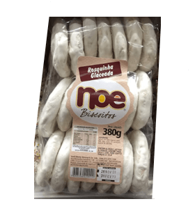 Biscoito Noe Rosquinha Glaceada 380g