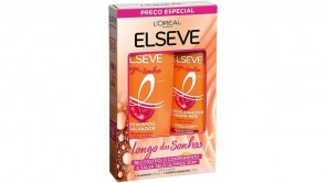 Conjunto Shampoo 375ml + Condicionador 170ml Elseve Longo dos Sonhos
