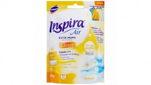  Evita Mofo para Cabides Natural Inspira Limpanno 200g