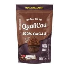 Cacau em Pó QUALICAU 100% 200g