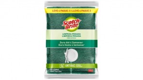 Conjunto com 4 Esponjas Multiúso Scotch-Brite