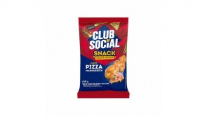 Snack Club Social Assado e Crocante Pizza Marguerita 68g
