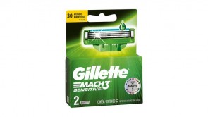 Carga Gillette Mach 3 Sensitive 2 unidades