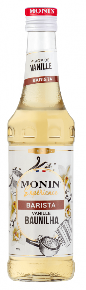 Xarope Monin Experience Barista Baunilha 330ml 